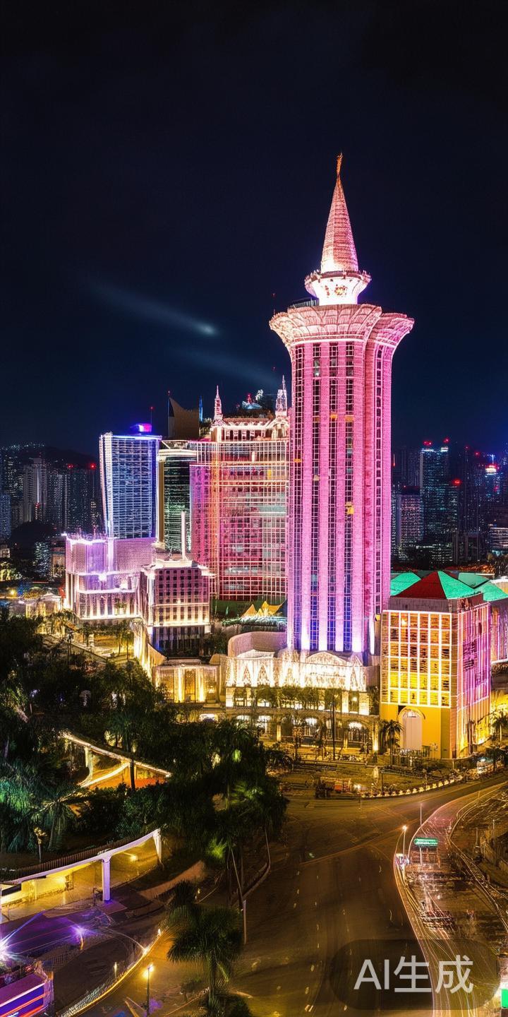 在澳门的繁华夜色中，有一座璀璨夺目的建筑它不仅仅是