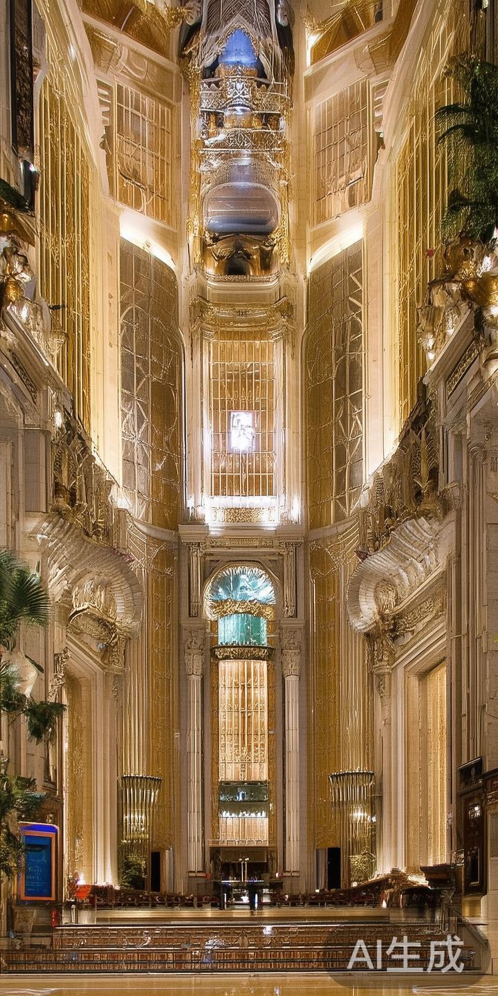 踏入新葡京，首先映入眼帘的是其宏伟壮观的建筑外观和